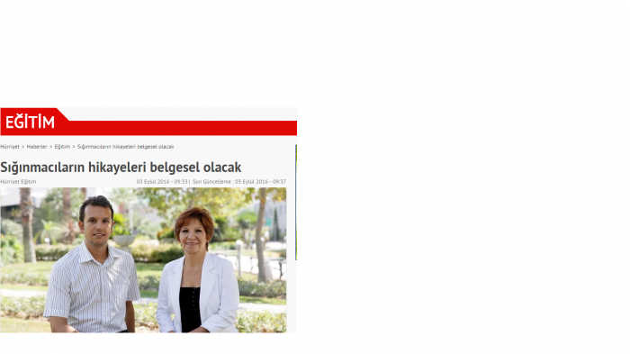 Sığınmacıların hikayeleri belgesel olacak / Anna Lindh Vakfıâ€™nın finansal destek sağlayacağı â€œEvim - Yeni evimâ€ adlı proje ile sığınmacıların hikayeleri 5 ülkeden 10 filmle anlatılacak.