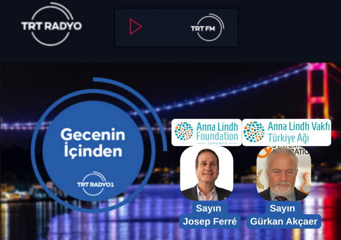 Anna Lindh Vakfı’ndan Akdeniz İçin Güçlü İş Birliği Mesajı: TRT Radyo 1’de Berlin’den Canlı Yayın